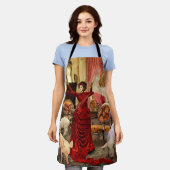 Victorian Circe Schürze (Getragen)