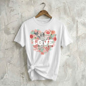 Victorian Coquette Cherub Angel Aesthetic Heart T-Shirt