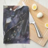 Victorian Couple Geschirrtuch (Viertel Falte)