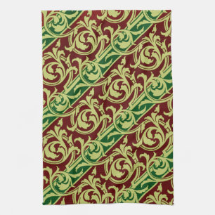 Victorian Design #2 @ Susiejayne Küchenhandtuch Geschirrtuch