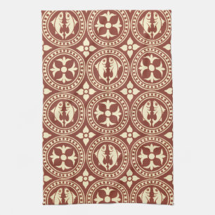 Victorian Design #7 @ Susiejayne Küchenhandtuch Geschirrtuch