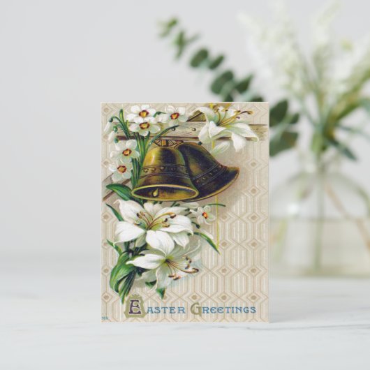 Victorian Easter Feiertagspostkarte (Stehend Vorderseite)