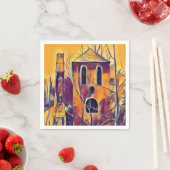 VICTORIAN ENGLAND BUILDING SERVIETTE (Beispiel)