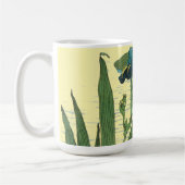 Victorian Era Art Nouveau Frogs on Lily Pads Kaffeetasse (Links)