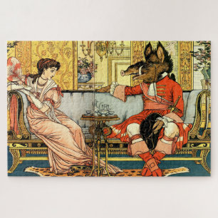 Victorian Era Beauty and the Beast von Walter Cran Puzzle