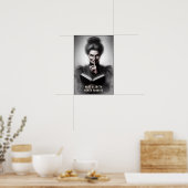 Victorian Era Creepy Headmistress Portrait Wall Poster (Küche)