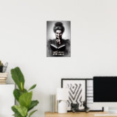 Victorian Era Creepy Headmistress Portrait Wall Poster (Heimbüro)