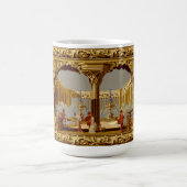 Victorian Era Gothic Revival Style Frieze Kaffeetasse (Mittel)