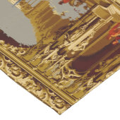 Victorian Era Gothic Revival Style Frieze Kurzer Tischläufer (Ecke)