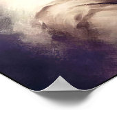 Victorian Era Grace In Studio Portrait Poster (Ecke)