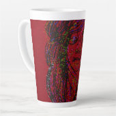 Victorian Era Träumerin Mädchen Milchtasse (Linke Ecke)