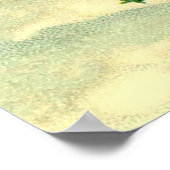 Victorian family in the snow Christmas scene Poster (Ecke)