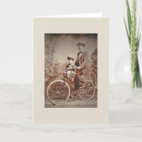 Victorian Father's Day Greeting Card