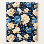 Victorian Flowers Blue Planer (Rückseite)