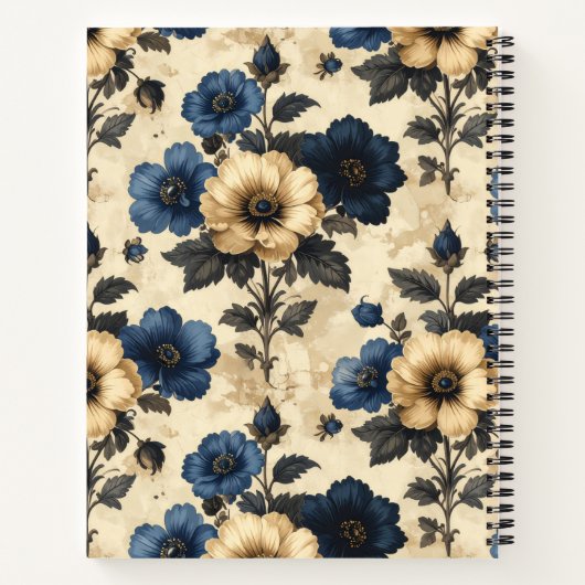 Victorian Flowers Planner Notizblock (Rückseite)