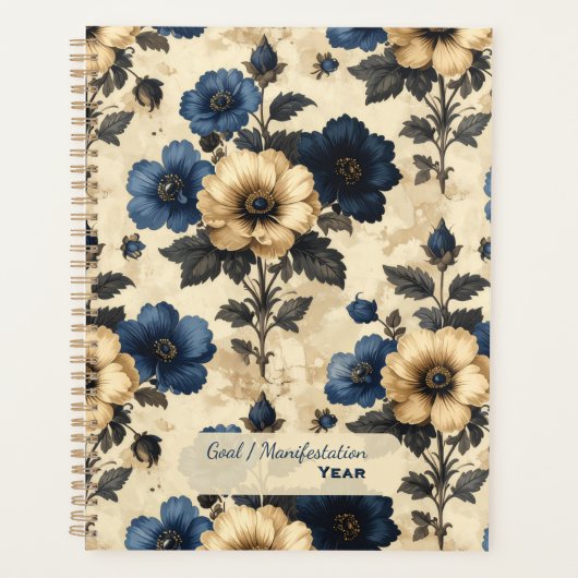 Victorian Flowers Planner Planer (Vorderseite)