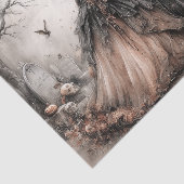 Victorian Gothic Couple Decoupage Seidenpapier (Ausschnitt)