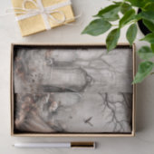 Victorian Gothic Couple Decoupage Seidenpapier (Geschenk)