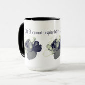 Victorian Gothic Quote- If I Cannot Inspire Love Tasse (Vorderseite Links)