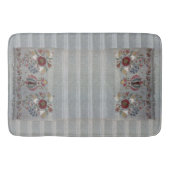 Victorian Greek Russian Design Boho Badematte (Vorderseite)