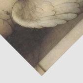 Victorian Guardian Angel Floral Lantern Decoupage Seidenpapier (Ausschnitt)