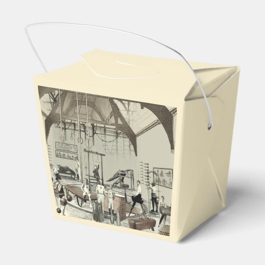 Victorian Gym Geschenkschachtel (Rückseite)