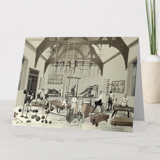 Victorian Gym Karte (Vorderseite)