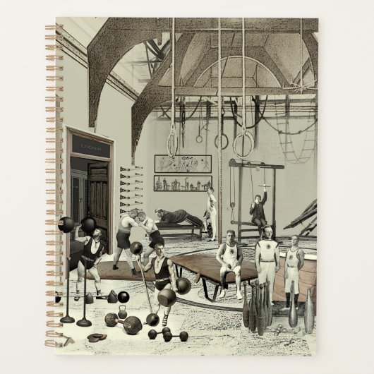 Victorian Gym Planer (Vorderseite)