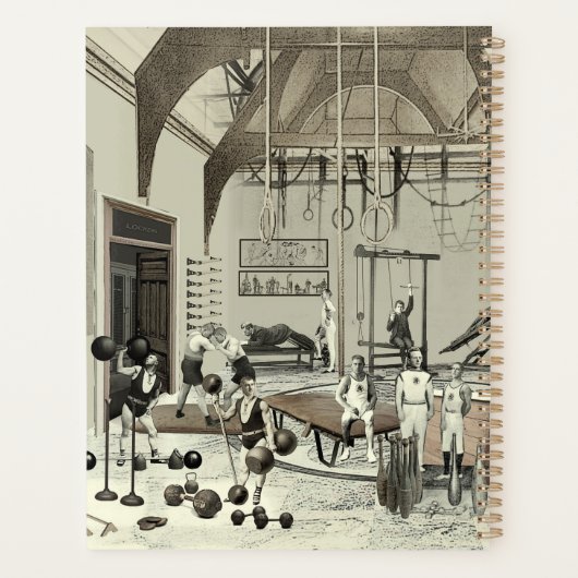 Victorian Gym Planer (Rückseite)