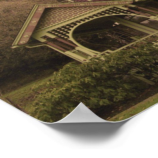 Victorian Home Print Poster (Ecke)