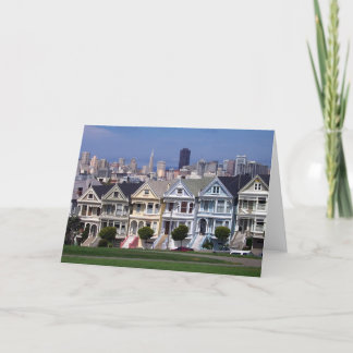 Victorian Houses Greeting Cards Karte