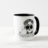 Victorian Humor Office Coffee Mug Tasse (VorderseiteRechts)