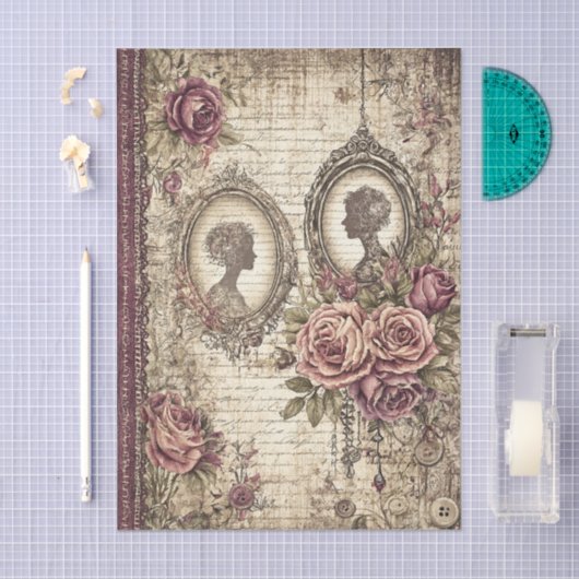 Victorian & Lace  Seidenpapier (Handwerk)