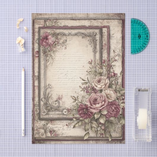 Victorian & Lace  Seidenpapier (Handwerk)