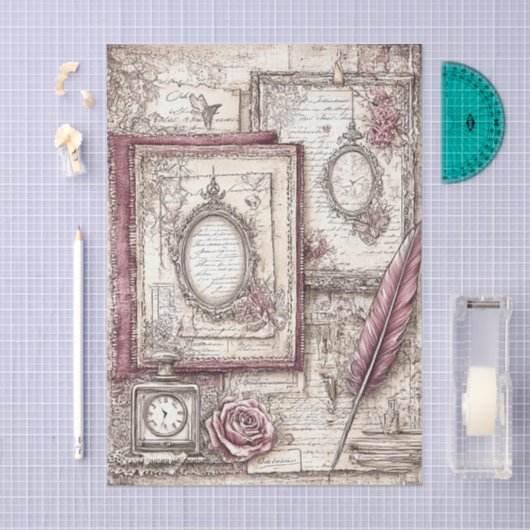 Victorian & Lace Seidenpapier (Handwerk)