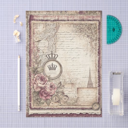 Victorian & Lace  Seidenpapier (Handwerk)