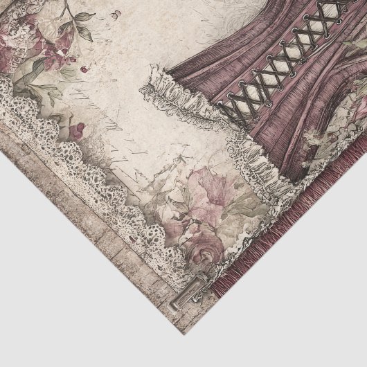 Victorian & Lace  Seidenpapier (Ausschnitt)