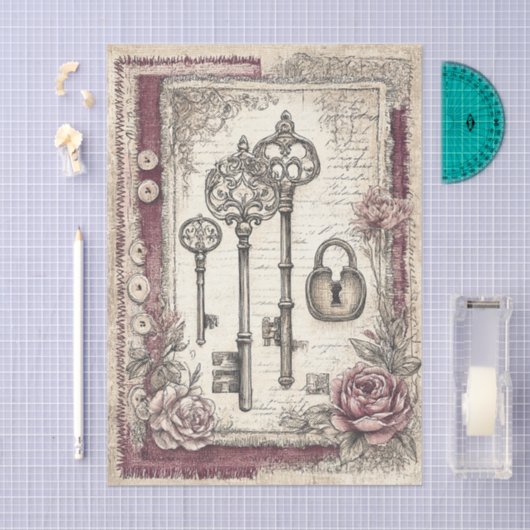 Victorian & Lace  Seidenpapier (Handwerk)