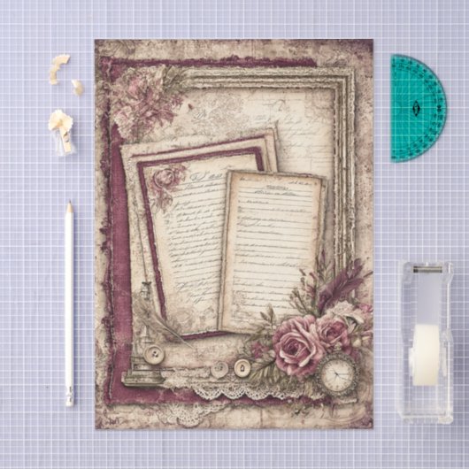 Victorian & Lace  Seidenpapier (Handwerk)