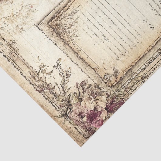 Victorian & Lace  Seidenpapier (Ausschnitt)