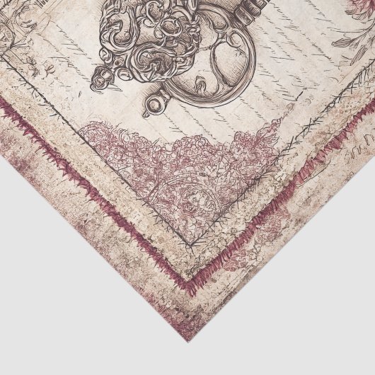 Victorian & Lace  Seidenpapier (Ausschnitt)