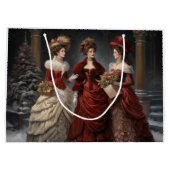 Victorian Ladies Große Geschenktüte (Rückseite)