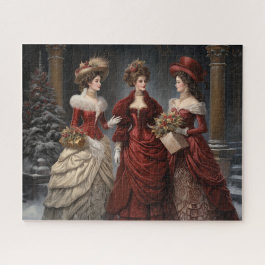 Victorian Ladies Puzzle (Horizontal)