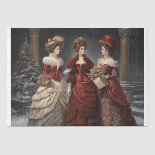 Victorian Ladies Seidenpapier (Vorderseite)