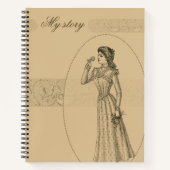 Victorian Lady Journal Notizblock (Vorderseite)