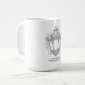 Victorian Lantern T-Shirt Kaffeetasse (Vorderseite Links)