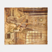 Victorian Lullaby Fleecedecke (Vorderseite (Horizontal))