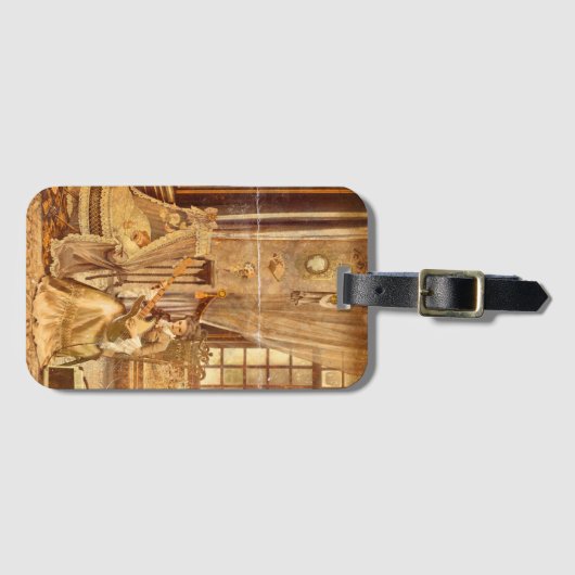 Victorian Lullaby Gepäckanhänger (Vorderseite (Horizontal))