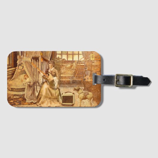 Victorian Lullaby Gepäckanhänger (Vorderseite (Horizontal))
