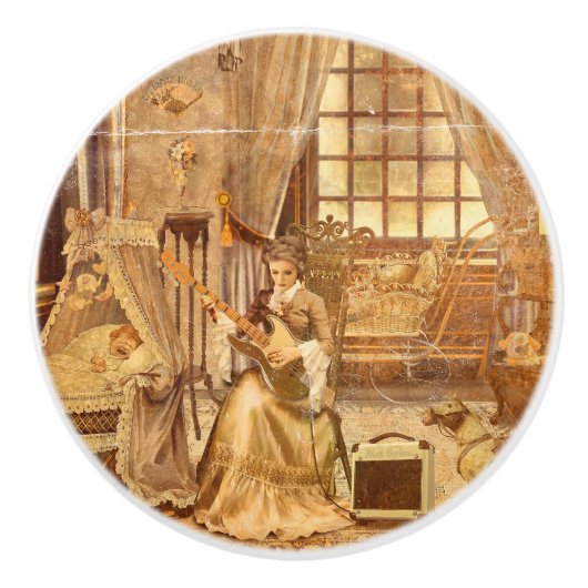 Victorian Lullaby Keramikknauf (Vorderseite)